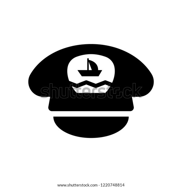 Navy Hat Icon Trendy Navy Hat Stock Vector (Royalty Free) 1220748814