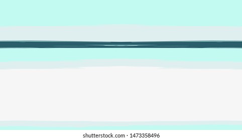 Navy Horizontal Watercolor Seamless Sailor Stripes. Geometric Abstract Summer Cool Maritime Texture. Hand Painted Male or Female T-Shirt Winter Ocean Pattern. Fabric Blue Watercolor Sailor Stripes