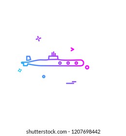Navy icons design vector 