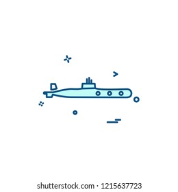 Navy icons design vector 