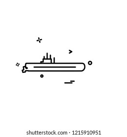 Navy icons design vector 