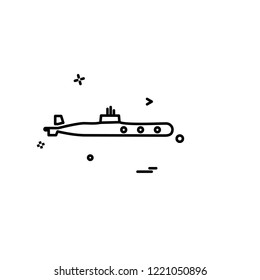 Navy icons design vector 
