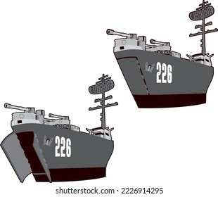 Navy Landing Ship, Tank (LST)