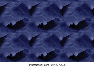 Navy Marble Rock Texture. Navy Sea Marble Background. Blue Tile Space. Ocean Vector Granite. Water Color Splash Stone. Blue Abstract Watercolor. Denim Alcohol Ink Watercolor. Modern Abstract Sea Foam