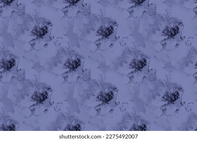 Marmor-Seetextur. Aquarell-Wiederholungston Weißer Alkohol Tinte Aquarell. Blauer Felsmeer. Blauer Tile Marmor Aquarell. Fluid Elegant Keramik. Abstrakter Navy-Hintergrund. Moderner Abstrakter Meerbrunnen