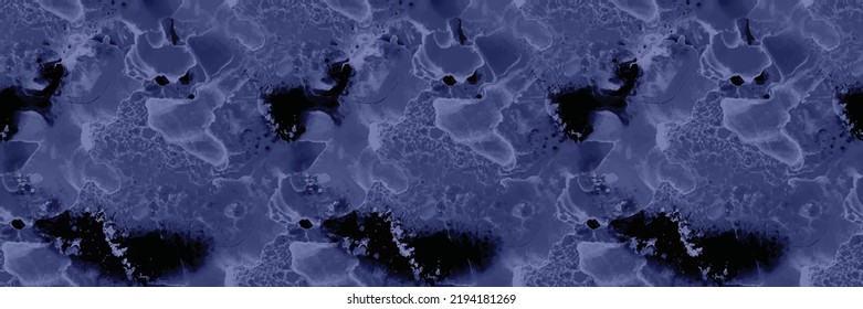 Navy Marble Tile Texture. Navy Abstract Background. Light Vector Ceramic. Denim Alcohol Ink Watercolor. Blue Rock Floor. Water Color Repeat Space. Blue Sea Marble Watercolor. Vector Abstract Sea Foam