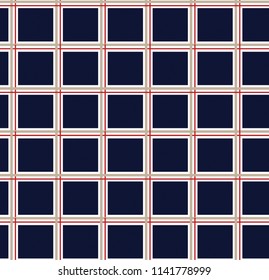 navy and red checks pattern