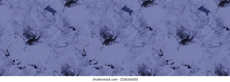 Fondo De Mármol Marítimo De La Marina. Agua Azul Sin Marea. Textura del Rock de Mármol de la Marina. Espacio en mosaico azul. Piedra de repetición de tinta de alcohol. Acuarela de color de agua blanca. Granito Océano Elegante. Espuma marina abstracta moderna