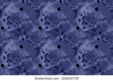 Navy Sea Marble Watercolor. Ocean Elegant Texture. Blue Seamless Background. White Water Color Background. Navy Marble Rock Texture. Blue Tile Wall. Alcohol Ink Repeat Ocean. Modern Seamless Template