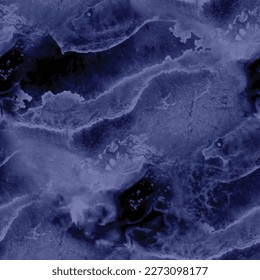 Navy Tile Paint. Alcohol Ink Marble Wall. Navy Abstract Background. Fluid Vector Ceramic. Denim Water Color Background. Blue Marble Rock Texture. Blue Sea Marble Watercolor. Modern Abstract Sea Foam
