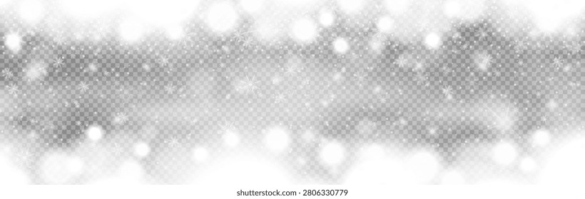 Navy transparent winter snowstorm sky mesh gradient. Ice snowfall swirl snow frozen effect overlay. Magic dust particles. Christmas and New year spotlight abstract pattern. Vector illustration