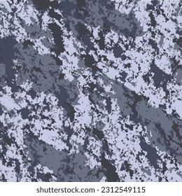 Navy uniform pattern sea water camouflage for stealth action or fashion