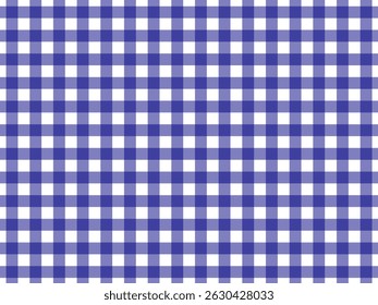 Navy and white gingham check background illustration.
