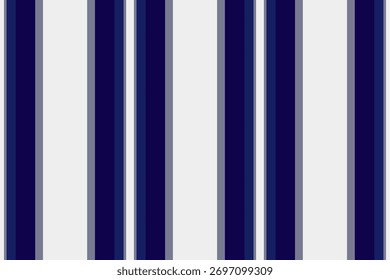 Patrón de rayas de Vertical azul marino y blanco. Diseño clásico y limpio para fondos, textiles y arte digital. Sencillo, elegante y versátil.