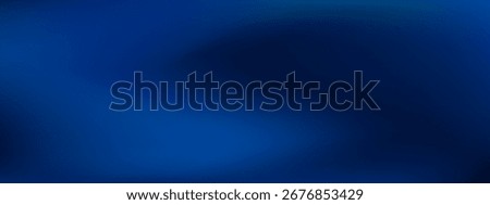 Navy winter night sky gradient vector background. Dark blue wave graphic wallpaper