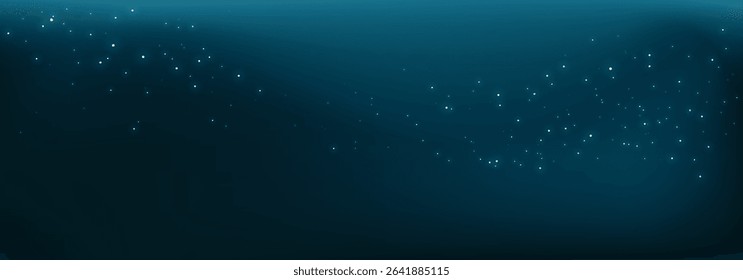 Navy winter sky. dark deep blue sky background with stars.