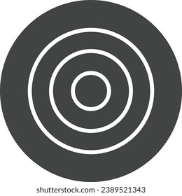 Nazar Amulet Symbol Vektorbild. Geeignet für mobile Applikationen und Printmedien.