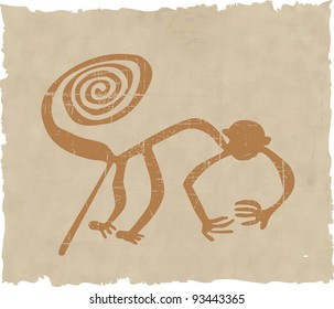Nazca Lines Set - Vector illustration