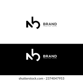 NB, BN letter branding logo