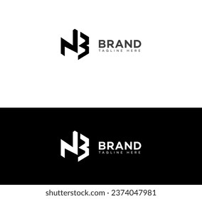 NB, BN letter branding logo