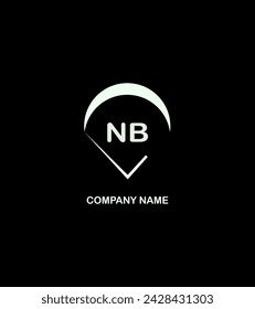 NB Letter Logo Design. Unique Attractive Creative Modern Initial NB Initial Based Letter Icon Logo