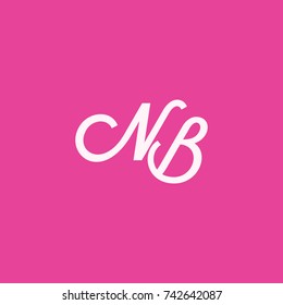 NB Letter Logo, Icon, Vector element design
