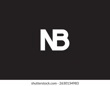 NB logo desing and monogram logo

