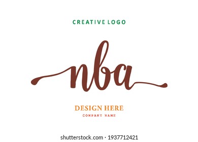 NBA lettering logo is simple, easy to understand and authoritative