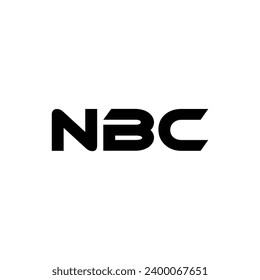 NBC Letter Logo Design, Inspiration for a Unique Identity. Modern Elegance and Creative Design. Watermark Your Success with the Striking this Logo.