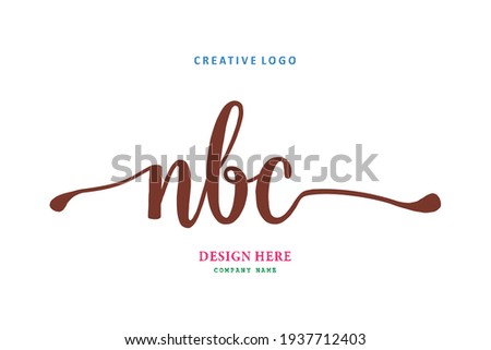 NBC lettering logo is simple, easy to understand and authoritative
