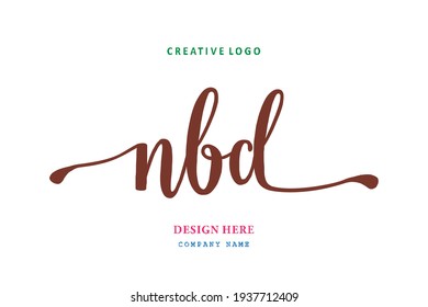 NBD lettering logo is simple, easy to understand and authoritative
