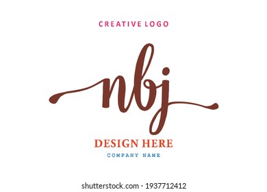 NBJ lettering logo is simple, easy to understand and authoritative