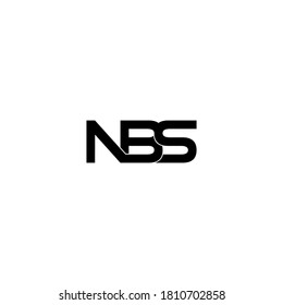 nbs letter original monogram logo design