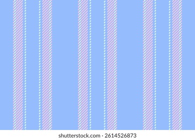 Nbstract background stripe textile pattern, repeat background fabric seamless. Frinting lines texture vertical vector in light and blue colors palette.