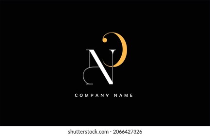 NC, CN Alphabets Letters Logo Monogram