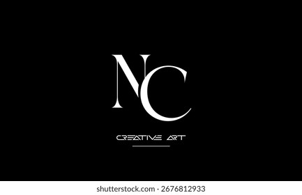 NC, CN, N, C abstract letters logo monogram