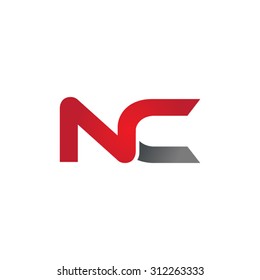 NC company linked letter logo