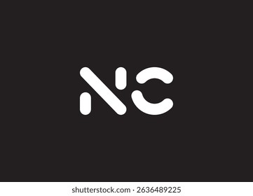 NC Logo Design Creative and Modern Logo Design
