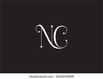 NC Logo Design Creative and Modern Logo Design