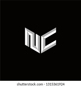 NC Logo Letter initial Designs Templete