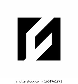 NC N C letter logo design vector