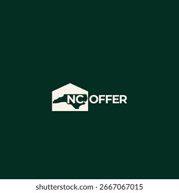 NC OFFER NEW LOGO DESIGN IDEA VECTOR.eps