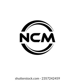 NCM Logo Design, Inspiration for a Unique Identity. Modern Elegance and Creative Design. Watermark Your Success with the Striking this Logo.