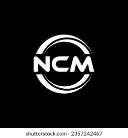 NCM Logo Design, Inspiration for a Unique Identity. Modern Elegance and Creative Design. Watermark Your Success with the Striking this Logo.