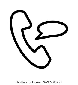  ncoming message phone icon . vector illustration, pictogram isolated on white background. color editable
