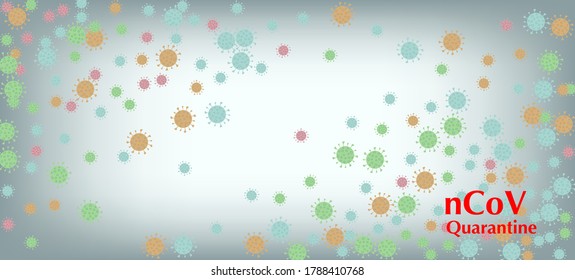 nCoV Quarantine Vector Banner. Business Information During Coronavirus Quarantine. Virus Protection Flat Corona Web Page. nCoV Quarantine Vector Banner. Flat Cartoon Coronavirus Medical Banner.