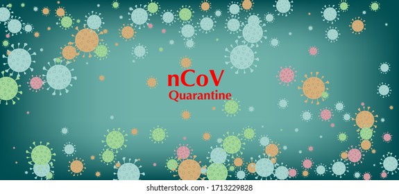 nCoV Quarantine Vector Banner. Flat Cartoon Coronavirus Medical Banner. Virus Protection Flat Corona Web Page. nCoV Quarantine Vector Banner. Business Information During Coronavirus Quarantine.