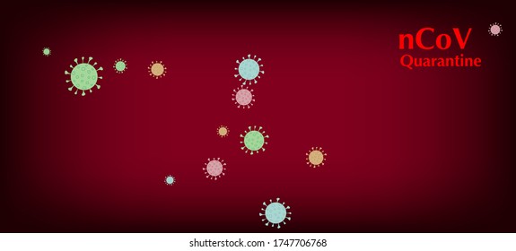 nCoV Quarantine Vector Banner. Flat Cartoon Coronavirus Medical Banner. Virus Protection Flat Corona Web Page. nCoV Quarantine Vector Banner. Business Information During Coronavirus Quarantine.