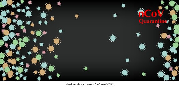 nCoV Quarantine Vector Banner. Virus Protection Flat Corona Web Page. Business Information During Coronavirus Quarantine. nCoV Quarantine Vector Banner. Flat Cartoon Coronavirus Medical Design.