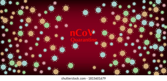 nCoV Quarantine Vector Banner. Virus Protection Flat Corona Web Page. Business Information During Coronavirus Quarantine. nCoV Quarantine Vector Banner. Flat Cartoon Coronavirus Medical Banner.